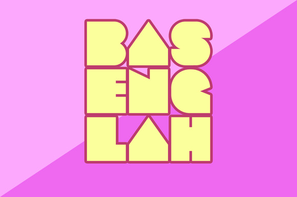 Basenglah Font Pack: A Retro Font Pack with 8 Matching Fonts