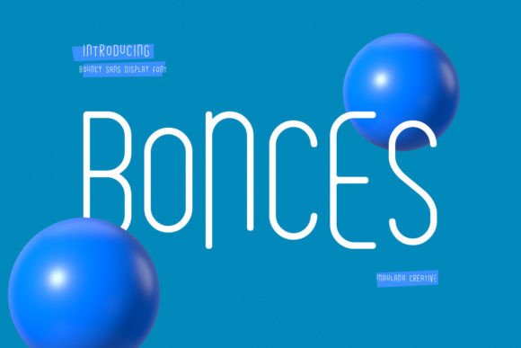 Bonces Bouncy Sans Display Font: A Fresh, Versatile Choice for Modern Design