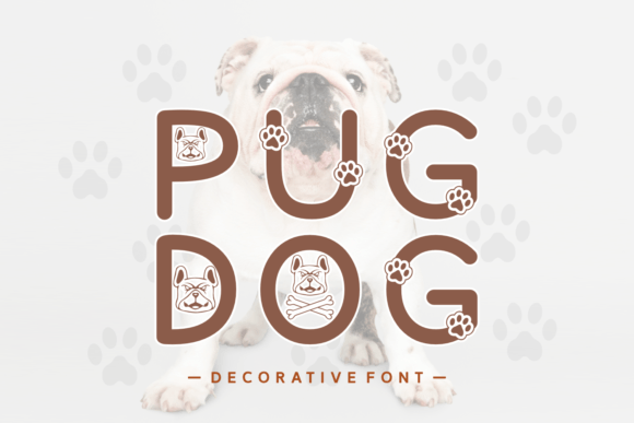 Discover the Charm of the French Bulldog Font