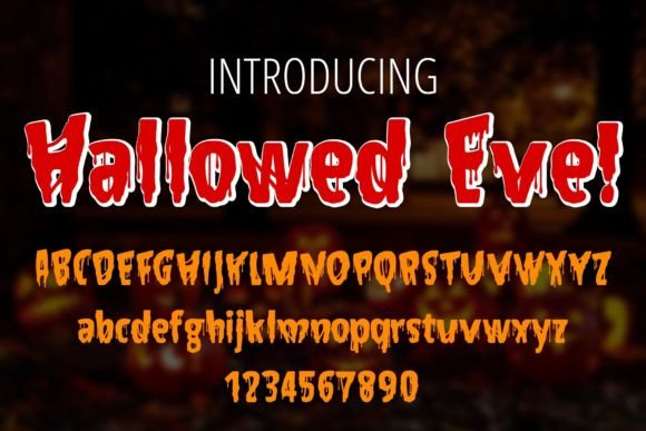 Hallowed Eve Font