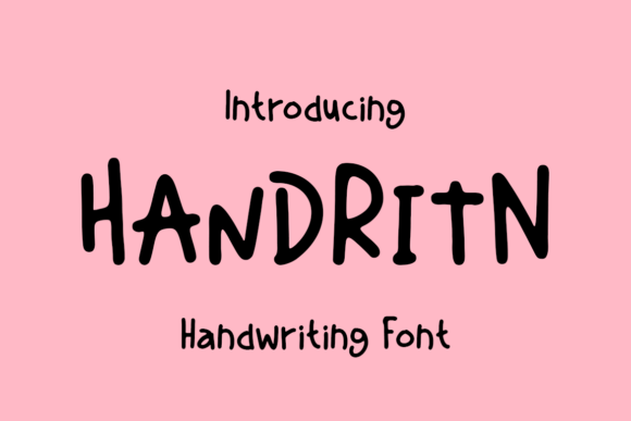 Handritn Font: A Personal Touch in Design