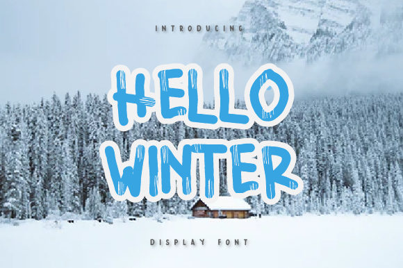 Hello Winter Font