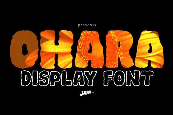 Ohara Font: A Bold, Playful Display Typeface for Creative Projects