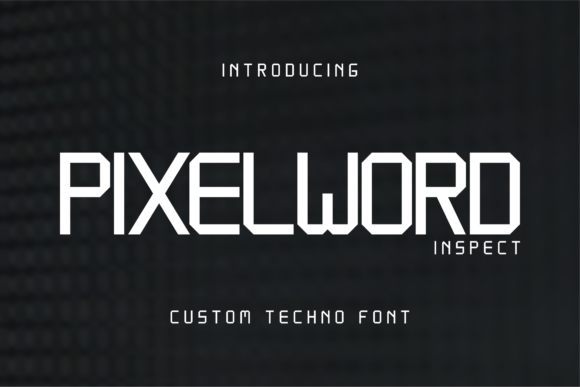 Pixelword Inspect Font: Modern Sans Serif Clarity