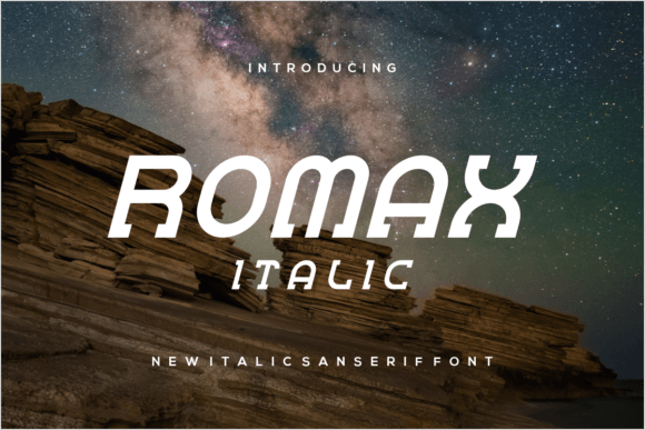 Romax Italic Font: Where Elegant Slab Serif Meets Modern Confidence