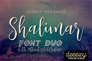 Shalimar Font Duo: Vintage Charm, Modern Versatility