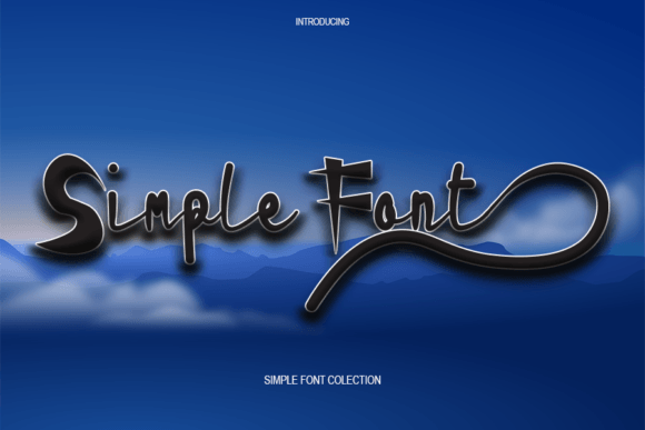 Simple Font