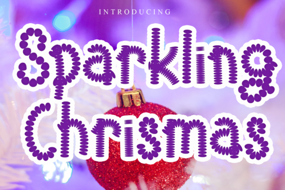 Sparkling Chrismas Font: A Vibrant Design Tool for Joyful, Child-Centered Communication