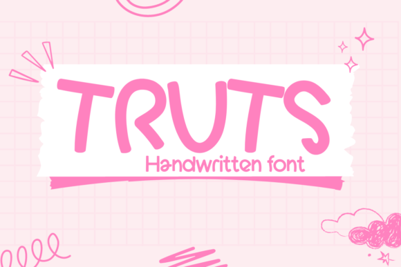 Truts Font: Handwritten Warmth, Ready to Use